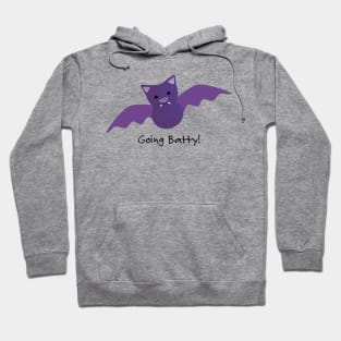 Going Batty Purple Bat Hoodie